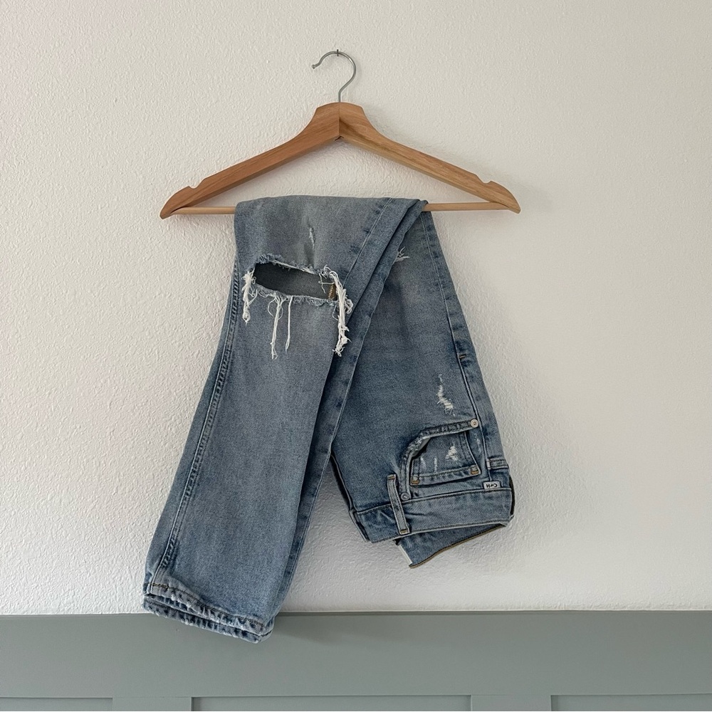 Citizens of Humanity Jolene Distressed Jeans Light Wash Size 26